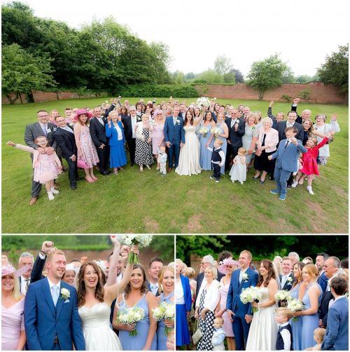 An Outdoor Wedding at The Walled Gardens with James & Claire